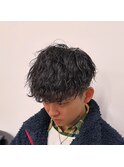 波巻きパーマ／ツイストスパイラルパーマ