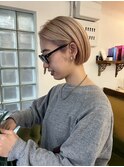 耳にかけても可愛い!!コンパクトミニボブ!!