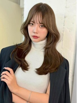 フィル 横浜(fil) ウルフ顔まわり_ミニウルフチェリーブラウンホワイトグレージュ