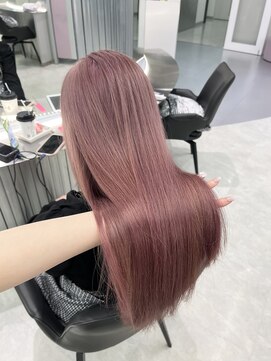 ジーナリア(Xena ria) 《Kaho》ピンク　ベージュ　ケアブリーチ