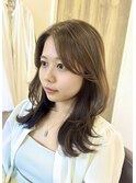 胸上の大人セミディレイヤー