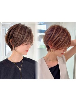 [1stepTR+カット￥4980]美シルエットの小顔ショート。ショート=扱いにくいの概念が変わる感動体験[大宮]