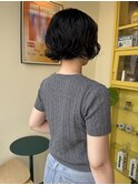 〈浅草 半個室〉ミニボブ×パーマ