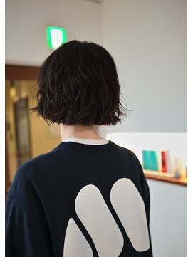 アナンダ(ananda) パーマを活かしたボブ