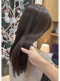 透明感オリーブブラウン