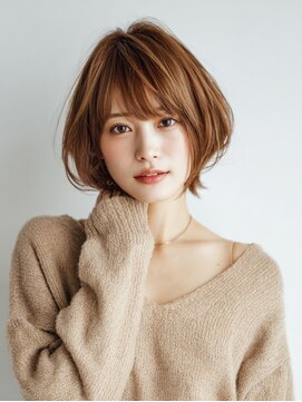 クラゲヘアー/小顔/ココアベージュ/オリーブグレー/水戸米沢