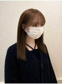 透け感フォギーベージュ