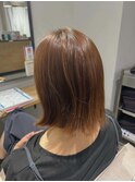 韓国ヘアハッシュカットダブルハイライトカラー【Lapista池袋】