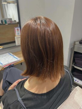 ラピスタ 池袋(Lapista) 韓国ヘアハッシュカットダブルハイライトカラー【Lapista池袋】