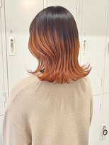 アビエブラン 若江岩田(abije blanc)&nbsp;オレンジグラデーション【若江岩田駅】