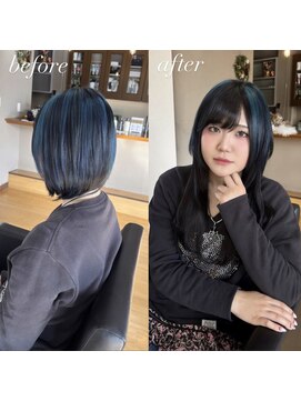 ベイビーズブレス(Baby's breath) 【ウルフ×デザインカラー】#シールエクステ #倉敷