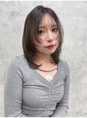 レイヤーカット/ハッシュカット/顔まわりレイヤー