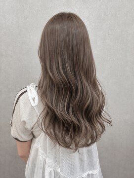 アン(Hair make un) ミルクティーベージュ/ベージュカラー/ホワイトベージュ