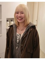 アトリエ ポルト(atelier porto) 【 porto神戸 】抜きっぱなしホワイトブロンド