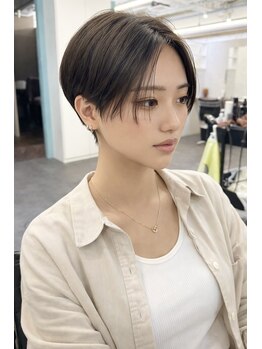オウル(Owll)の写真/「20cm以上切る！」ばっさりカットのオーダー多数★"形を造る""1人1人に似合わせる"繊細な技術に定評◎