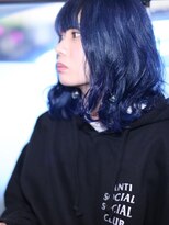グリット ヘアプラスフォト(grit HAIR+PHOTO) 【grit.】YOHEI WORKS (BLUE HAIR)