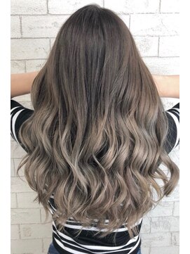 アジールヘア 東上野店(agir hair) 大人グレージュロンググラデーション【上野/東上野】