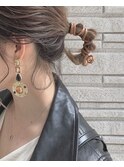 結婚式　カジュアルヘアアレンジ☆振袖/袴/着物/銀座/ヘアセット