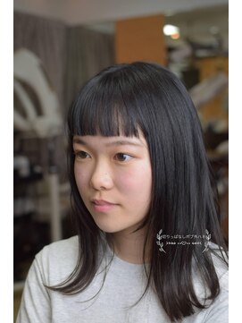 髪切処ICHI(カミキリドコロイチ) 切りっぱなし外はねボブ