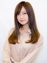 ユッカ エハ 豊中(YUCCA eha)&nbsp;【eha】柔らか艶感大人 シアーベージュ