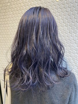 エル(EL by green) 《tomi》ラベンダーグレージュ×ミディアムレイヤー