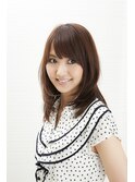 ミディアムストレート♪