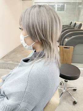 スー 渋谷(suu) ＊【SUN】イルミナで作るハイトーンシルバーベージュ