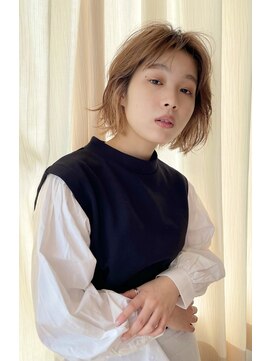 バジル(BASIL) BASIL☆ニュアンスパーマ×ボブ