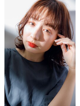 リノナ(Linona) 根元ふんわりミディ ことりベージュ【LINONA】