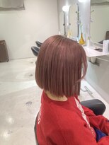 グク(GUK)&nbsp;ピンクベージュ　　〔沼津/インナーカラー/トリートメント〕