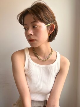 セーヌプラス(CEINE+) ショートボブ/ベージュカラー【二子玉川/二子玉川駅】