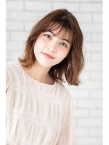 パノラ 立川(PANOLA)&nbsp;ボブルフ/ネオウルフ/ハイライト/ミルクティーベージュ/前髪
