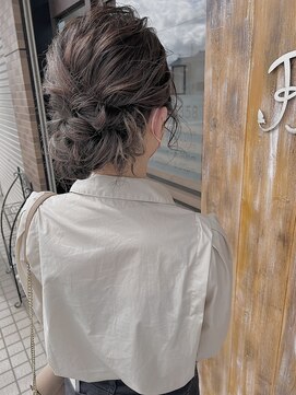 バンビ プライベート サロン(Bambi private salon) モコモコ*ローシニョン*お呼ばれアップスタイル*Bambi松平愛