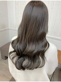 ◆小顔/大人可愛い/モテ髪/ロングレイヤー/ココアベージュ