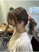 韓国風／顔まわり／前髪/髪質改善/KAORU