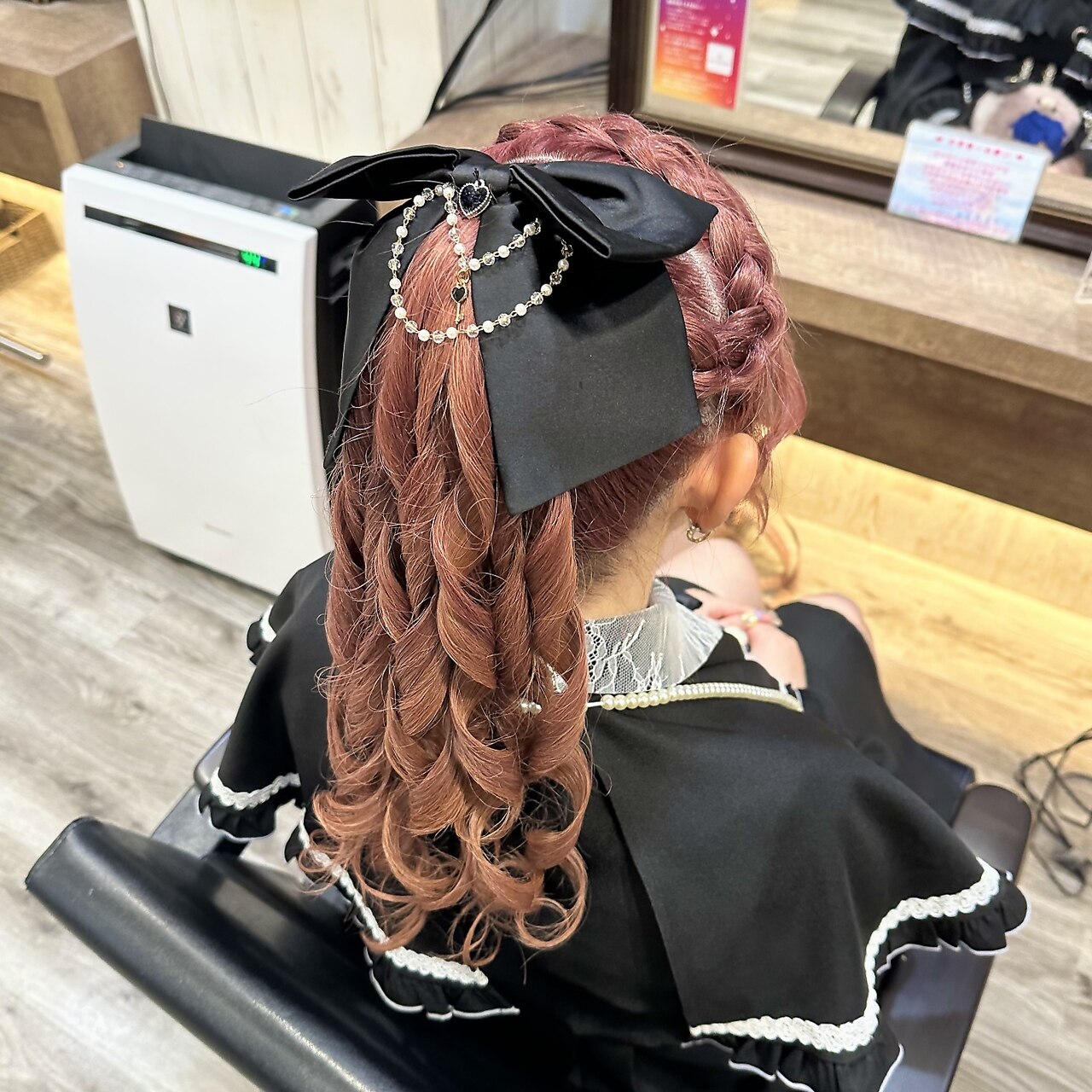 あみかちゅポニーテール＊：L181023211｜ヘアセット アリエス 新宿駅前