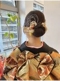 成人式振袖ヘアセット