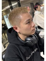 フランクスバーバーザスタンド(Frank’s barber the stand)&nbsp;ミルクティーベリーショートE