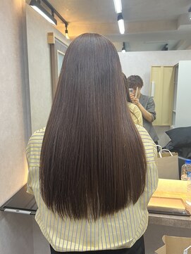 シュガー バイ エクラート 立川南口店(SUGAR by ECLART) 【髪質改善】ロングヘアの縮毛矯正【立川】