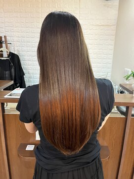 テュセ ヘアー 京都(Tu sais hair kyoto) 縮毛矯正/ナチュラルカラー/ロングヘアー