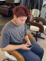 ルィーズ(Lui:z) 赤髪スパイキーショート