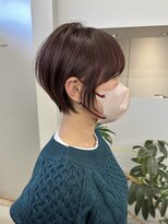 スティロ(stylo)&nbsp;レイヤーカットハイライトショートヘアイルミナカラーオージュア