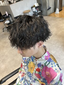 ラグシス ザ バックルーム(LUXIS THE BACK ROOM) ツイストスパイラルパーマ【立川/メンズ】