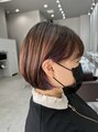 オーロラヘアー(Aurora hair) インナーカラーにハイライトの組み合わせ☆