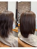 髪質改善ストレート