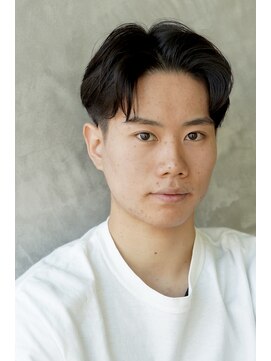 にもう ナチュラルセンターパート　ブライダルバーバー　s2