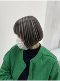 ボブ×ハイライト