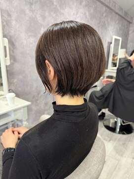 アルカナ(Arcana) 大人可愛いショートボブスタイル/ハンサムショート