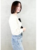 20代30代40代ナチュラルモテ髪ヘア小顔ショートボブ