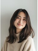 大人重めロング【松戸#五香#白髪染め#カラー#髪質改善】